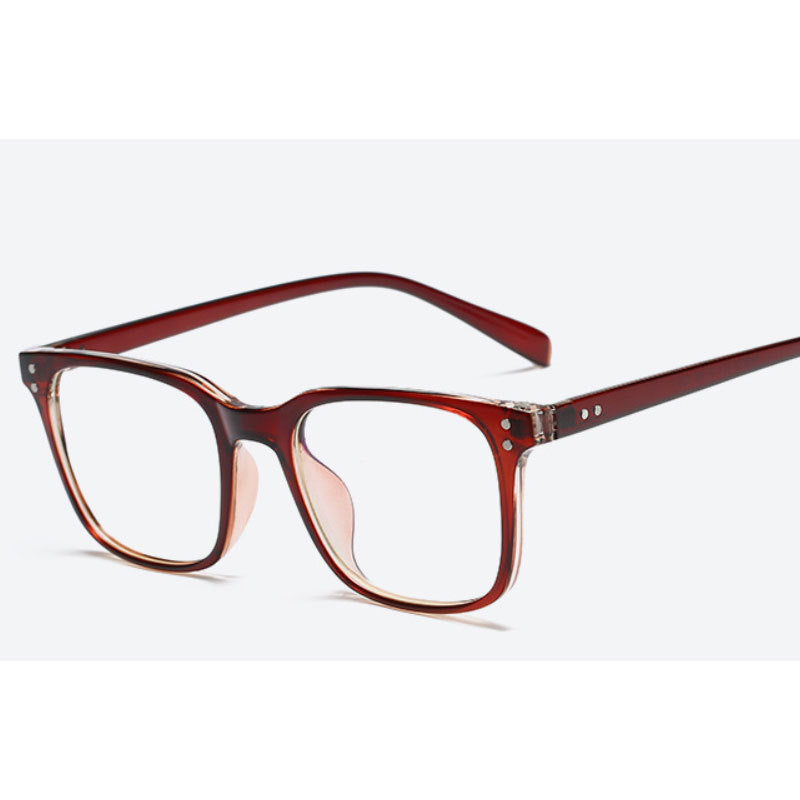 Blue Shield Glasses — Retro TR90 Frame