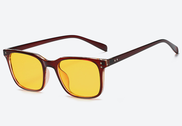 Blue Shield Glasses — Retro TR90 Frame
