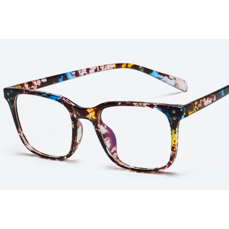 Blue Shield Glasses — Retro TR90 Frame