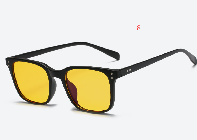 Blue Shield Glasses — Retro TR90 Frame