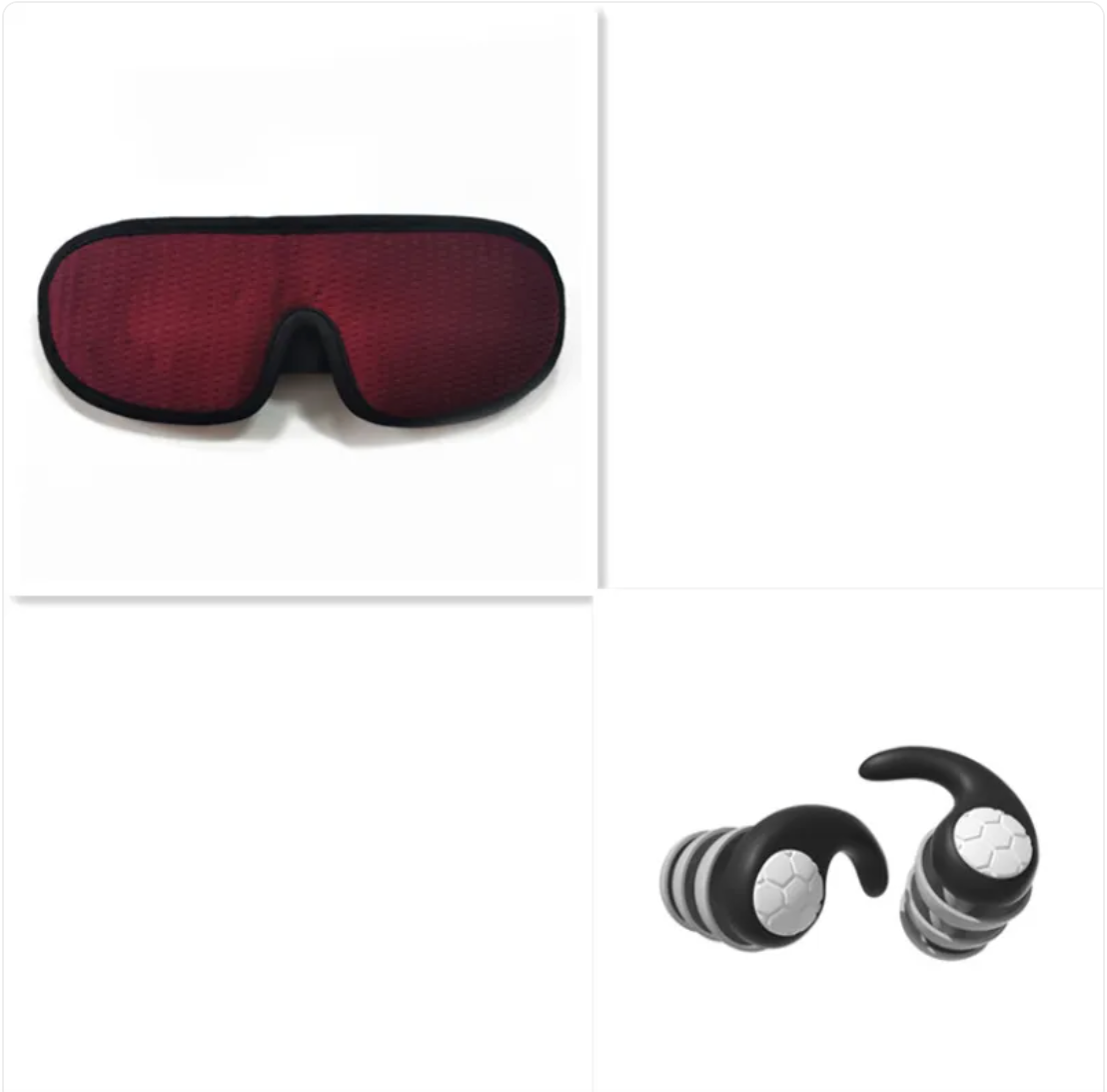 Sovoura Sleep Mask — 3D Blackout Design