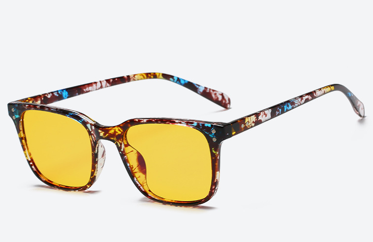Blue Shield Glasses — Retro TR90 Frame