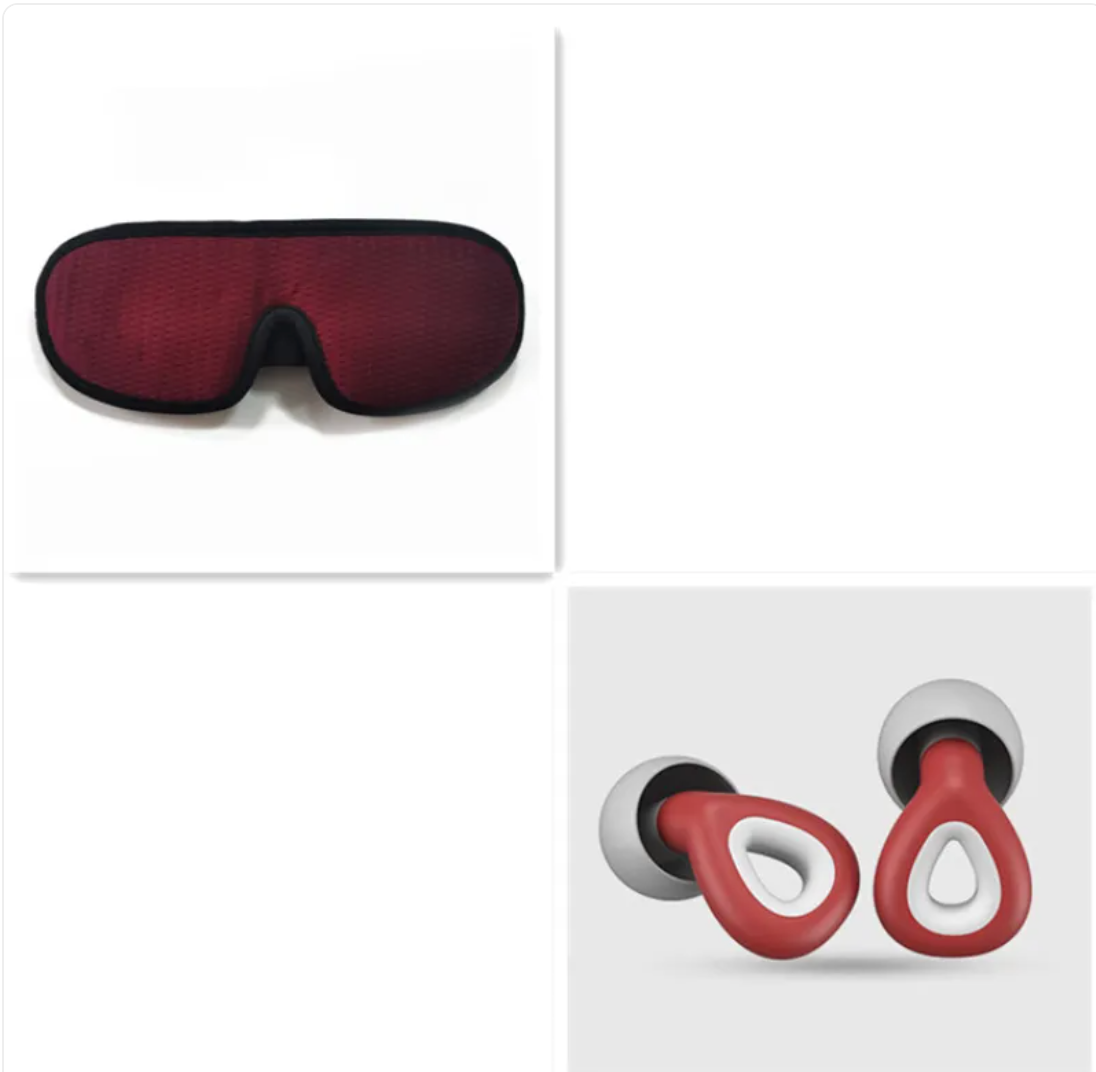 Sovoura Sleep Mask — 3D Blackout Design