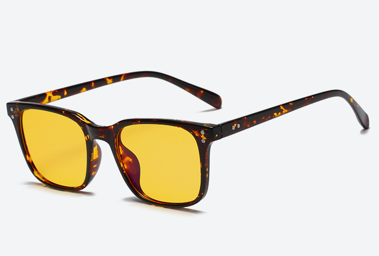 Blue Shield Glasses — Retro TR90 Frame