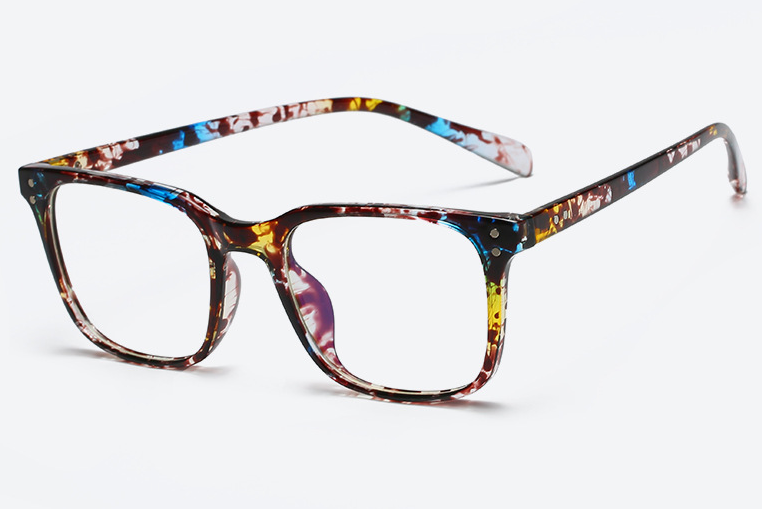 Blue Shield Glasses — Retro TR90 Frame