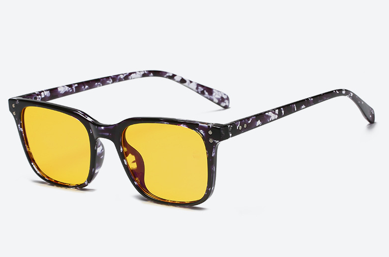 Blue Shield Glasses — Retro TR90 Frame