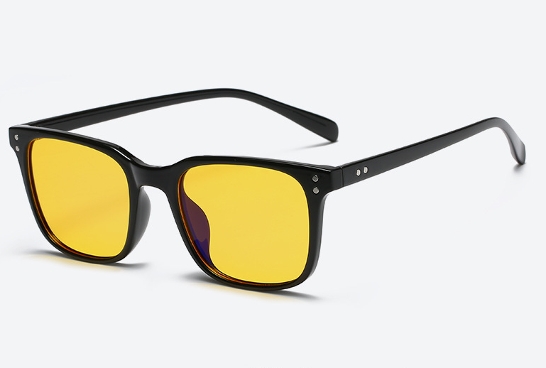Blue Shield Glasses — Retro TR90 Frame